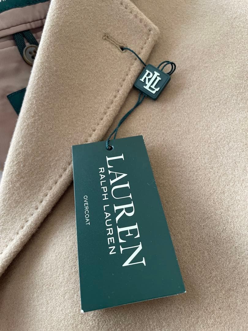 【値下げ】ラルフ・ローレン キャメル チェスターコート 40R新品