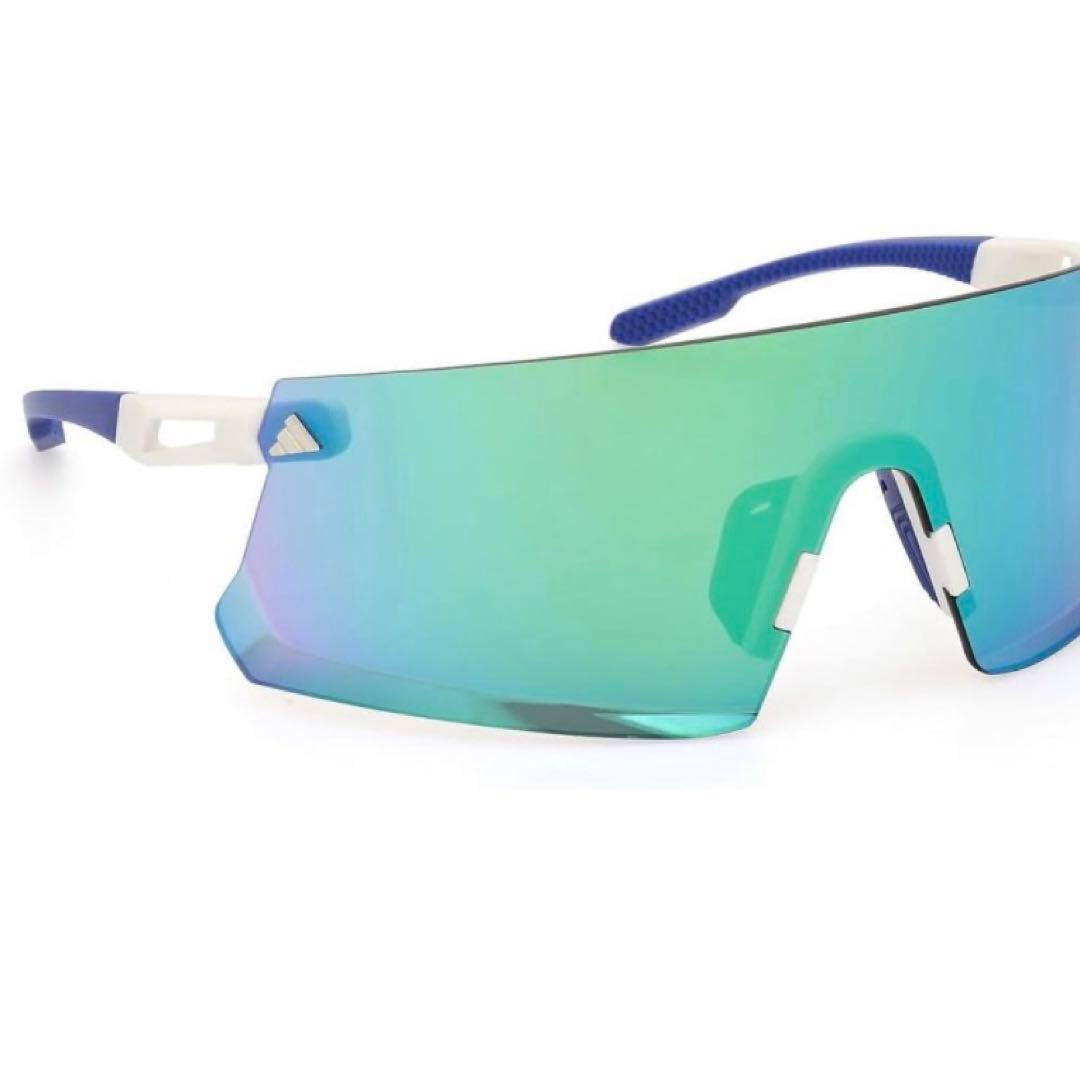 アディダス　adidas 箱根駅伝　スポーツグラデーションブルー サングラス