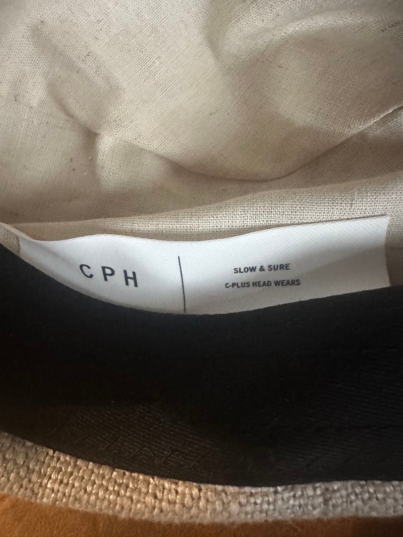 帽子 575LC LINEN CANVAS CASQUETTE / ECRU