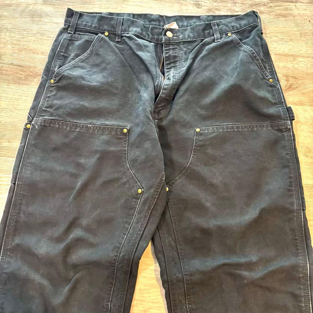 v*y様 鋼鉄フェード USA製 B01カーハート ダブルニーブラック#525