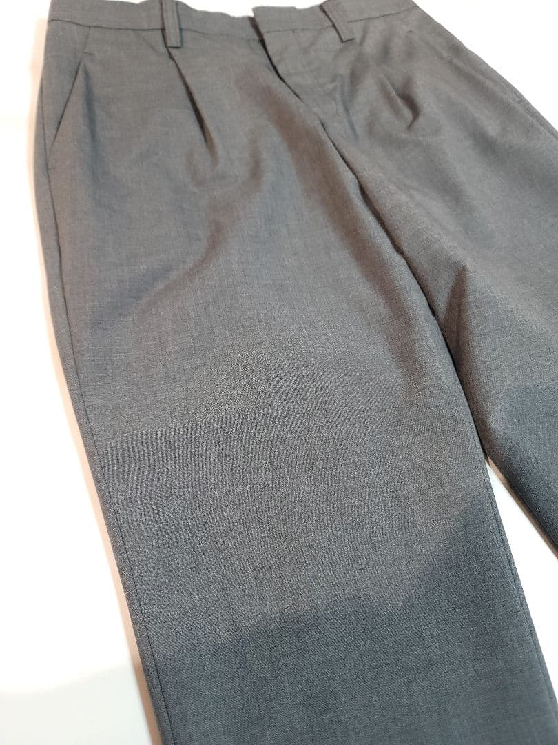 kolor / T/W ハードポプリン テーパードパンツ / サイズ2