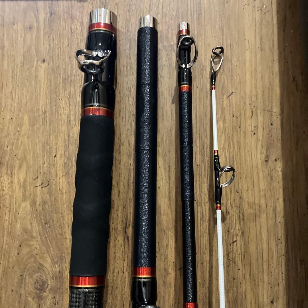 クエ竿　ロッドコム　牙城クエ　美品