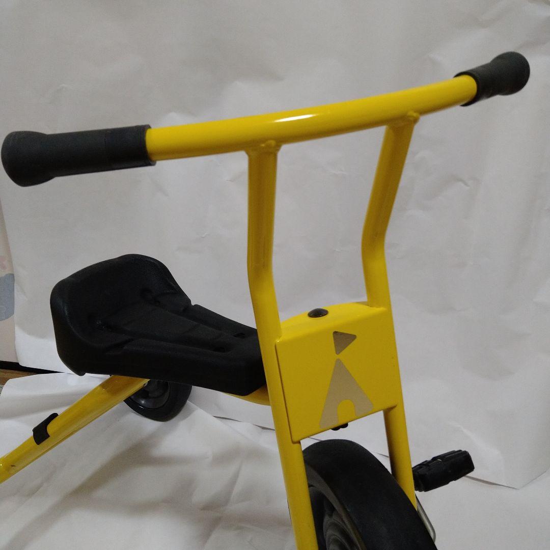 アクティブ三輪車　エルゴ　黄色　ジャクエツ　幼児　子供