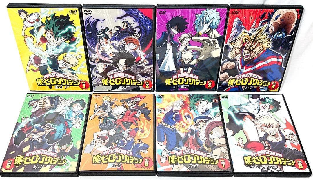僕のヒーローアカデミア 【劇場版/1st/2nd/3rd/4th/5th】DVD