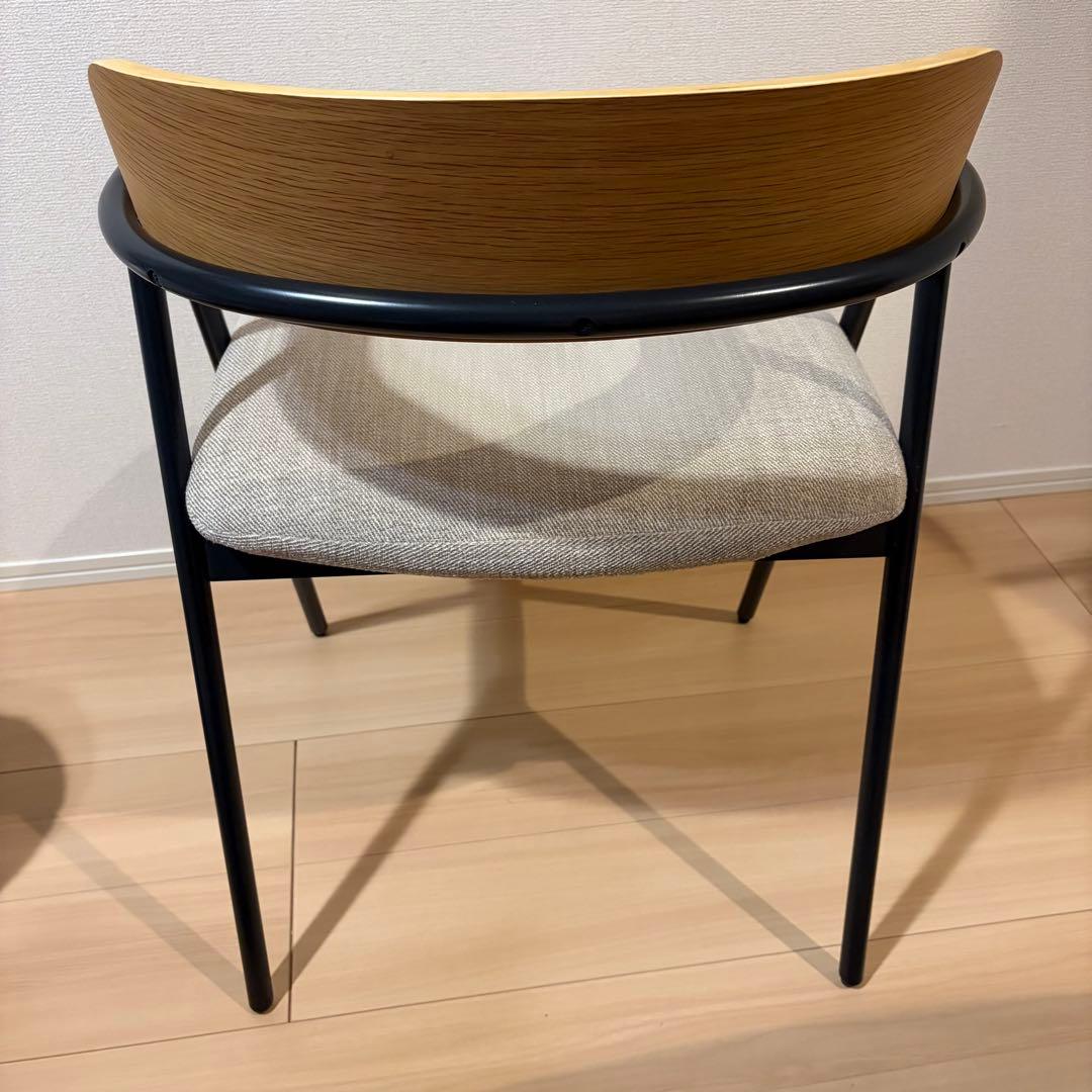 unico（ウニコ） ELEMT(エレムト)　チェア アイアン ナチュラル