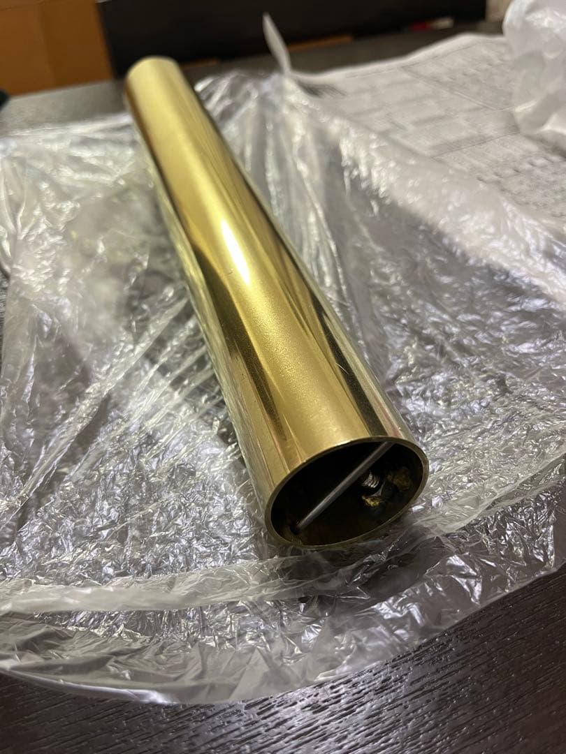 イチパチ管真鍮バッフル　kh２５０400 ss350 gt380真鍮サイレンサー