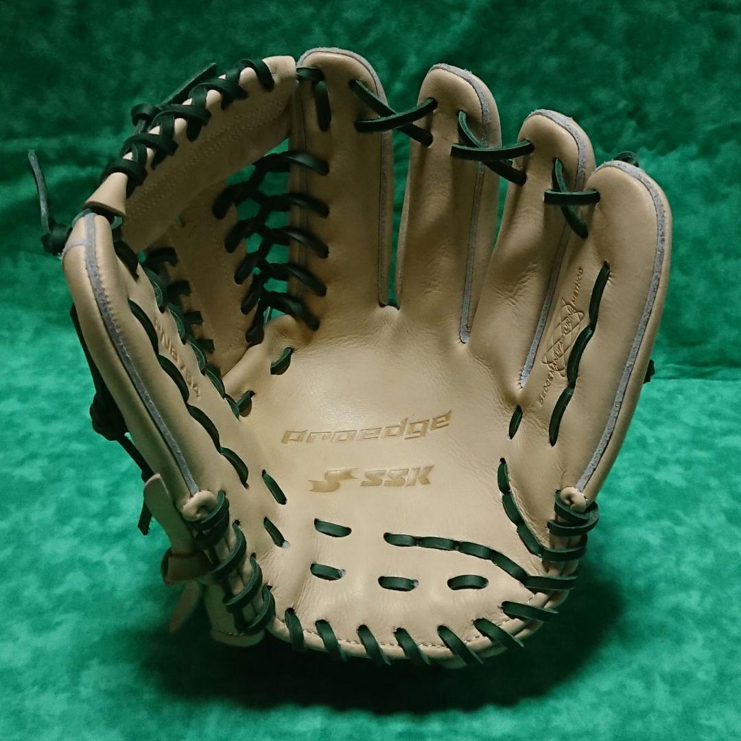 特別価格【美品】SSK 軟式オールラウンド用 プロエッジ キャメル 値下げ不可