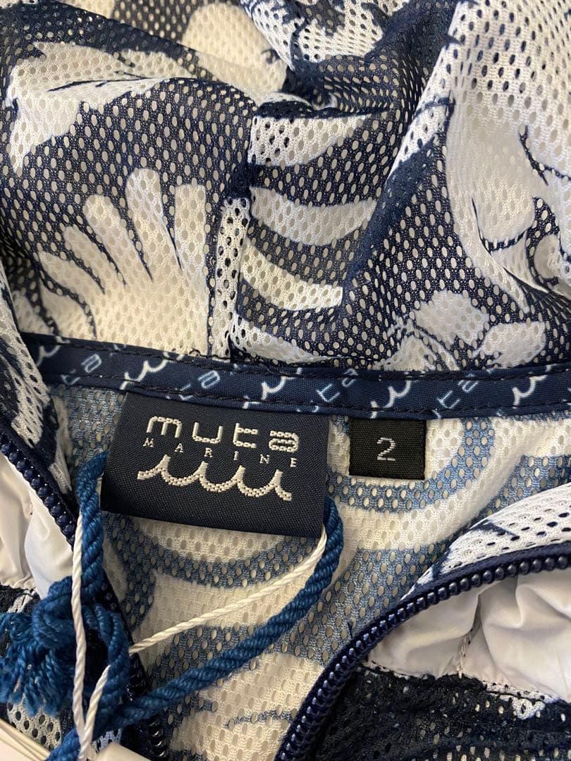 MUTA MARINE ムータマリン メッシュ　ナイロンパーカー　サイズ2