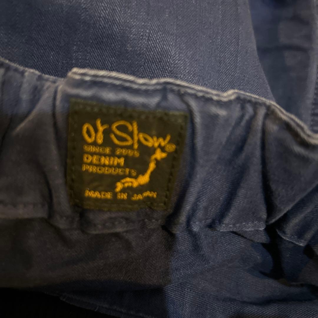 【美品】orSlow オアスロウ フレンチミリタリー ユティリティーパンツ M