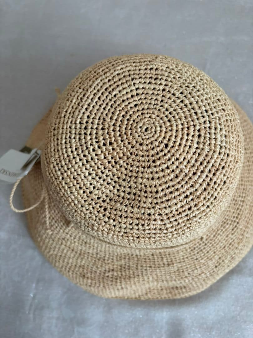 ヘレンカミンスキー 麦わら帽子未使用タグ付き　ナチュラル