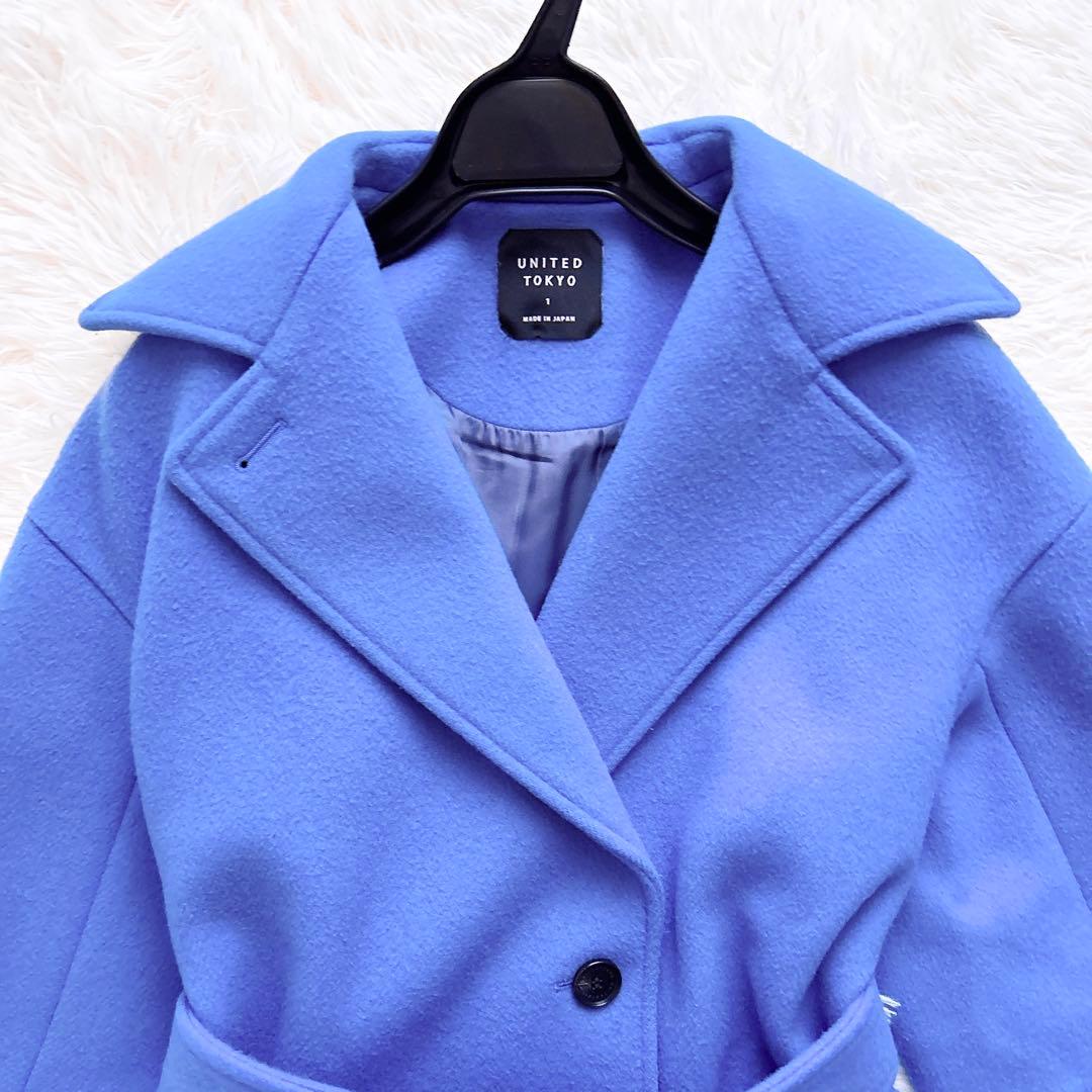 Anna✨ユナイテッドトウキョウ ロングコート ビッグカラー 2way
