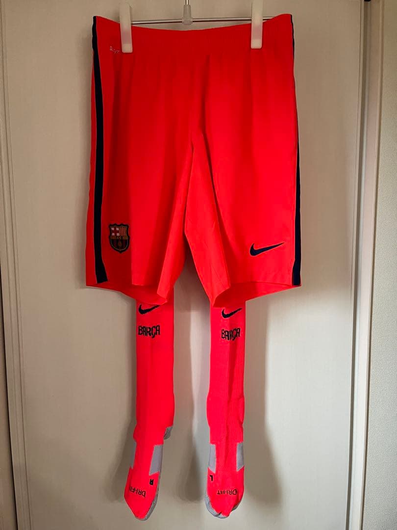 @*8様 FC バルセロナ 14-15 イニエスタ アウェイ ユニフォーム セッ