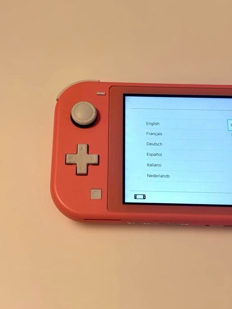 Nintendo Switch Lite 本体 ピンク 充電器付き 動作確認済