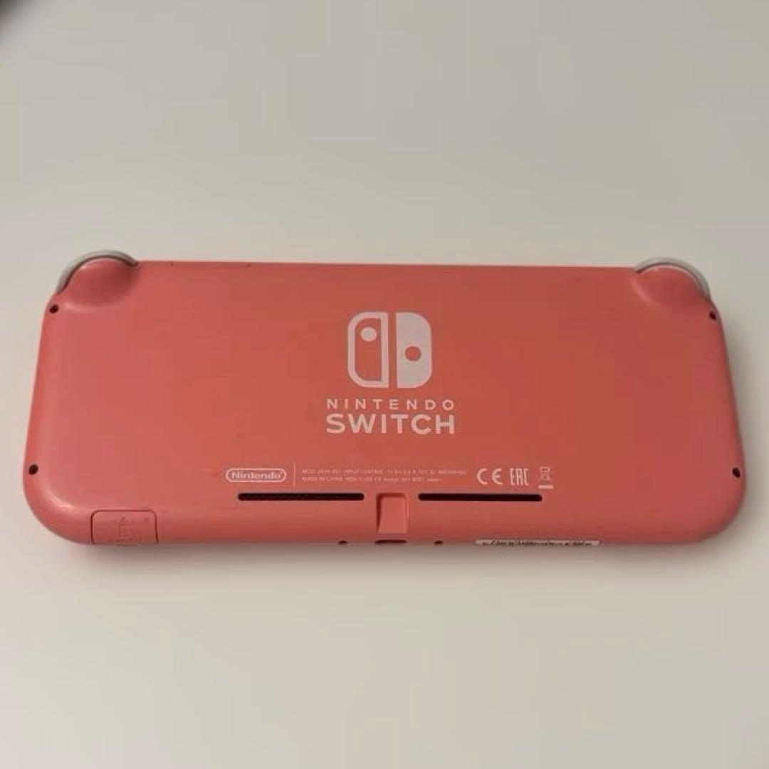 Nintendo Switch Lite 本体 ピンク 充電器付き 動作確認済
