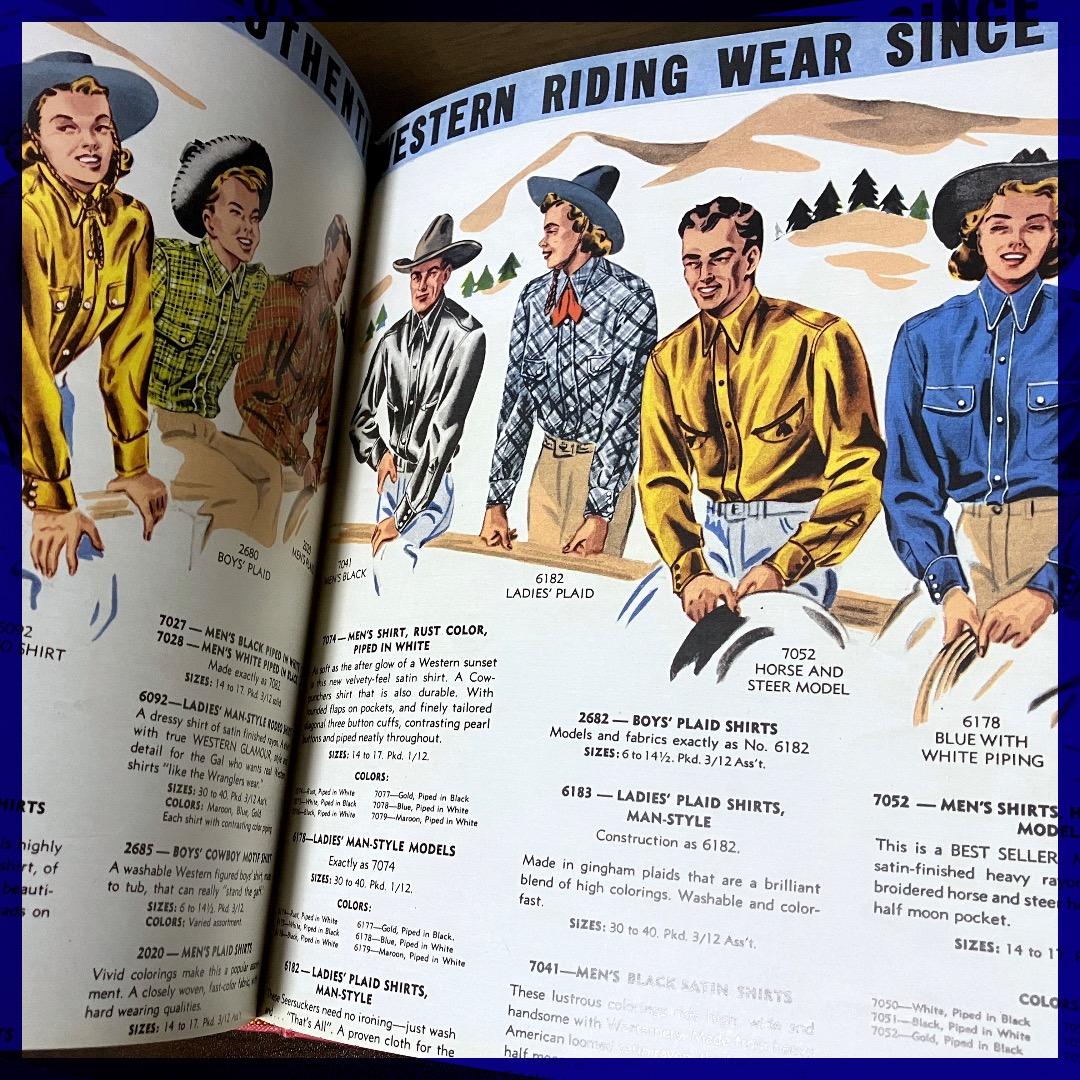 ヤマト　WESTERN SHIRTS アメリカン・アート・デザイン 洋書