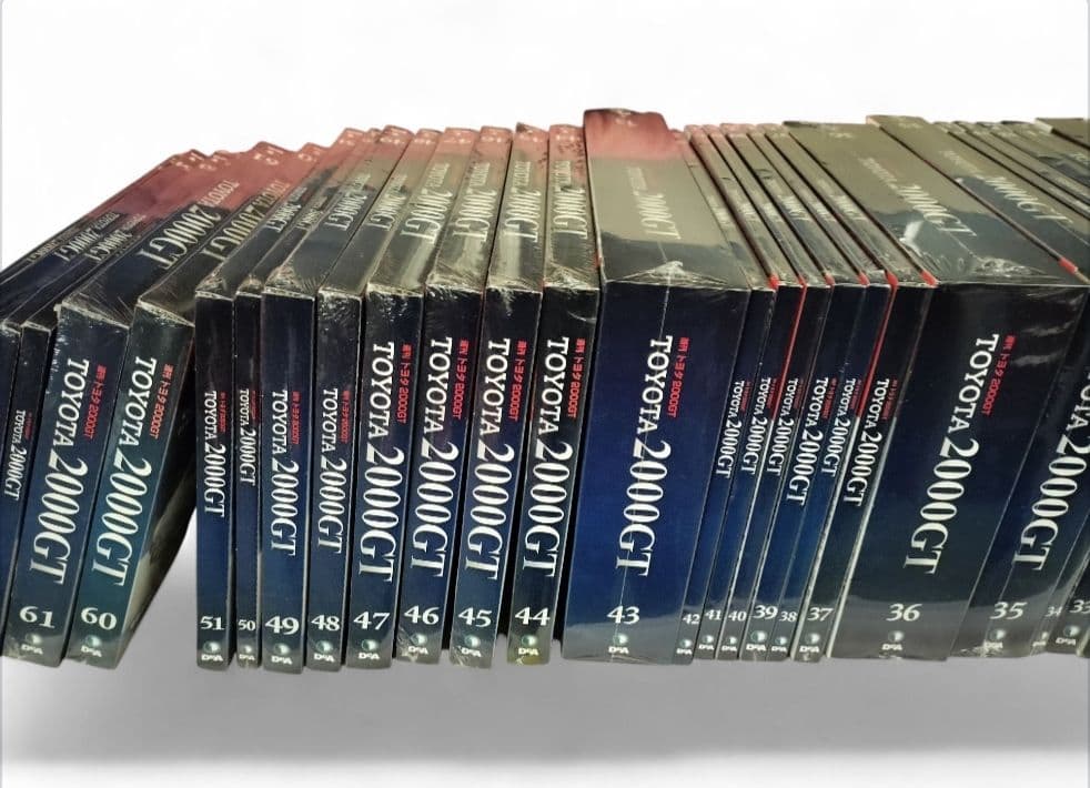 TOYOTA 2000GT デアゴスティーニ　1/10　１〜６５巻　欠品有り↓