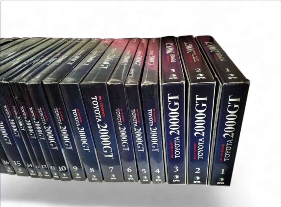 TOYOTA 2000GT デアゴスティーニ　1/10　１〜６５巻　欠品有り↓