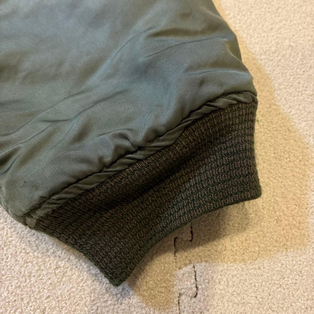 70s ALPHA INDUSTRIES MA-1 フライトジャケット アルファ