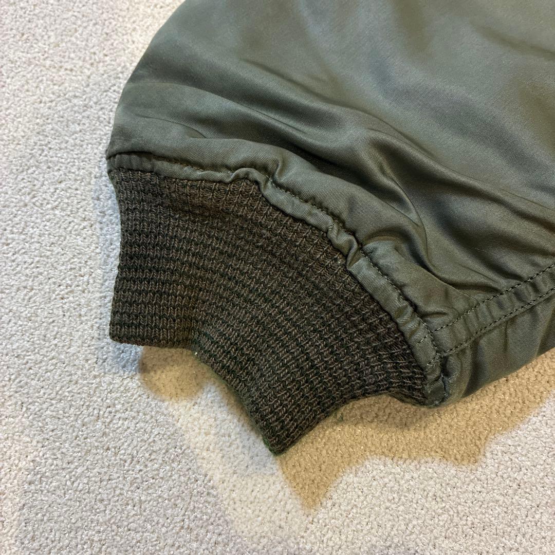 70s ALPHA INDUSTRIES MA-1 フライトジャケット アルファ