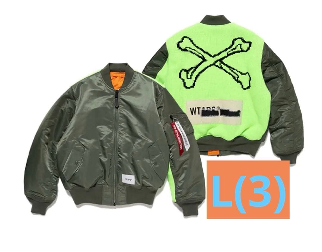 ジャケット・アウター WTAPS Alpha Industries MA-1 CORE OLIVE