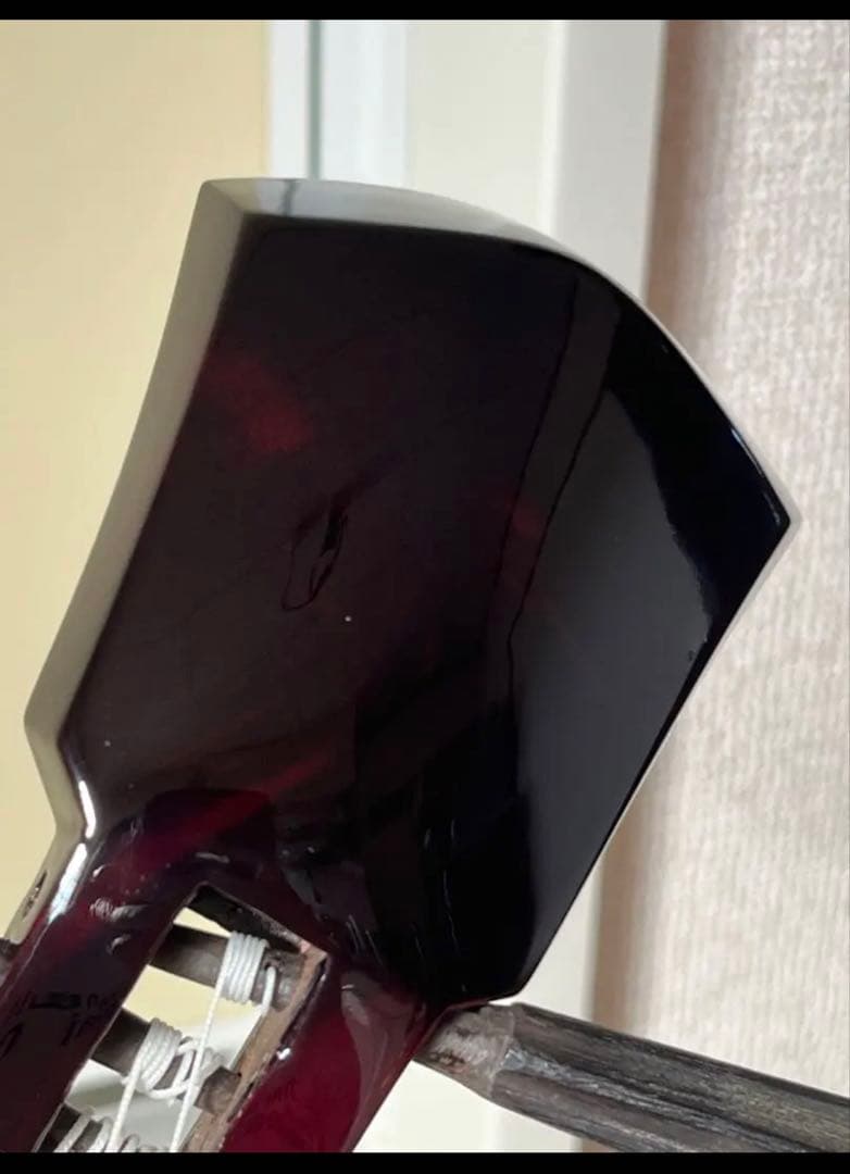 黒檀　真壁型　三線　強化張り　黒木