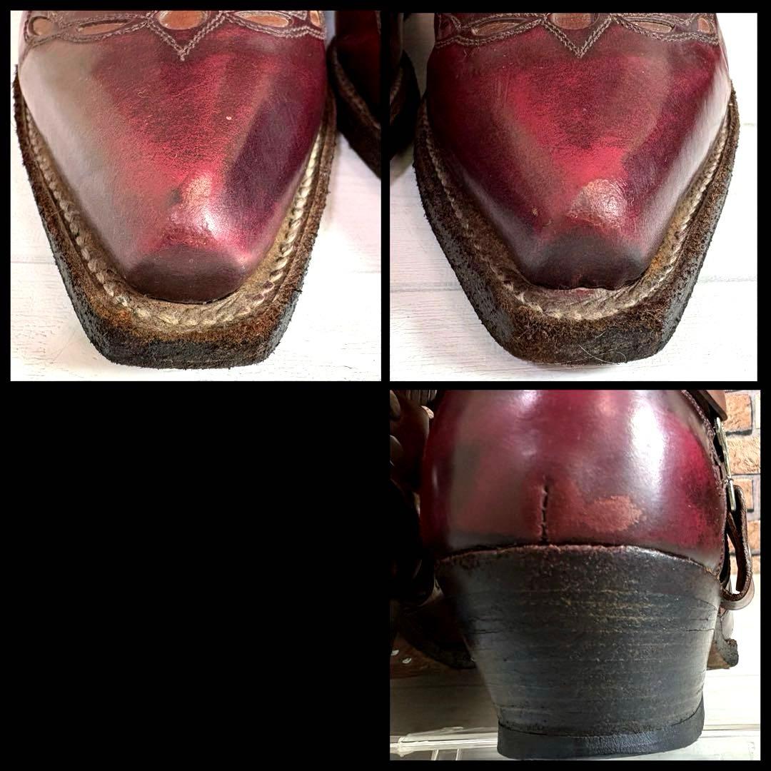 HARLEY-DAVIDSON■ウエスタンブーツ✨リング サイドゴア スチール