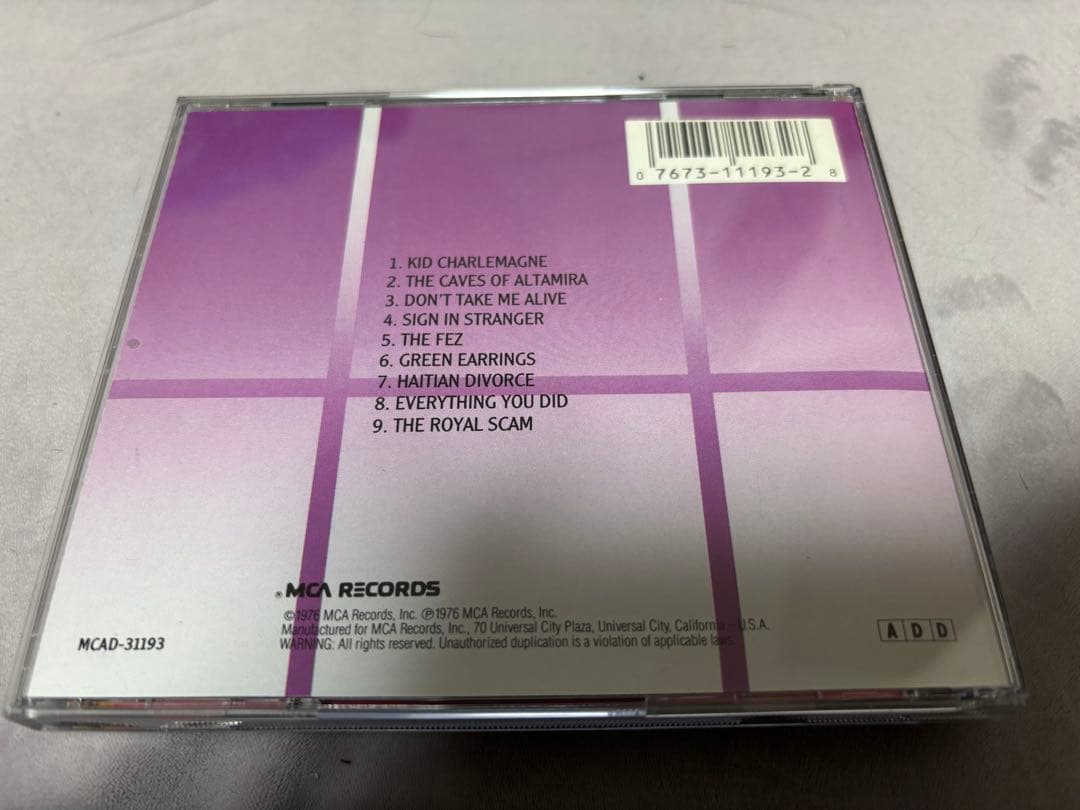 レアSteely Dan the  scamサイン スティーリー・ダン