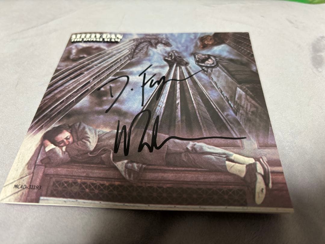 レアSteely Dan the  scamサイン スティーリー・ダン