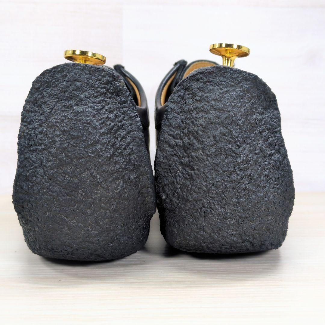 クラークス ナタリー 25.0cm ワラビー レザー ブラック S476