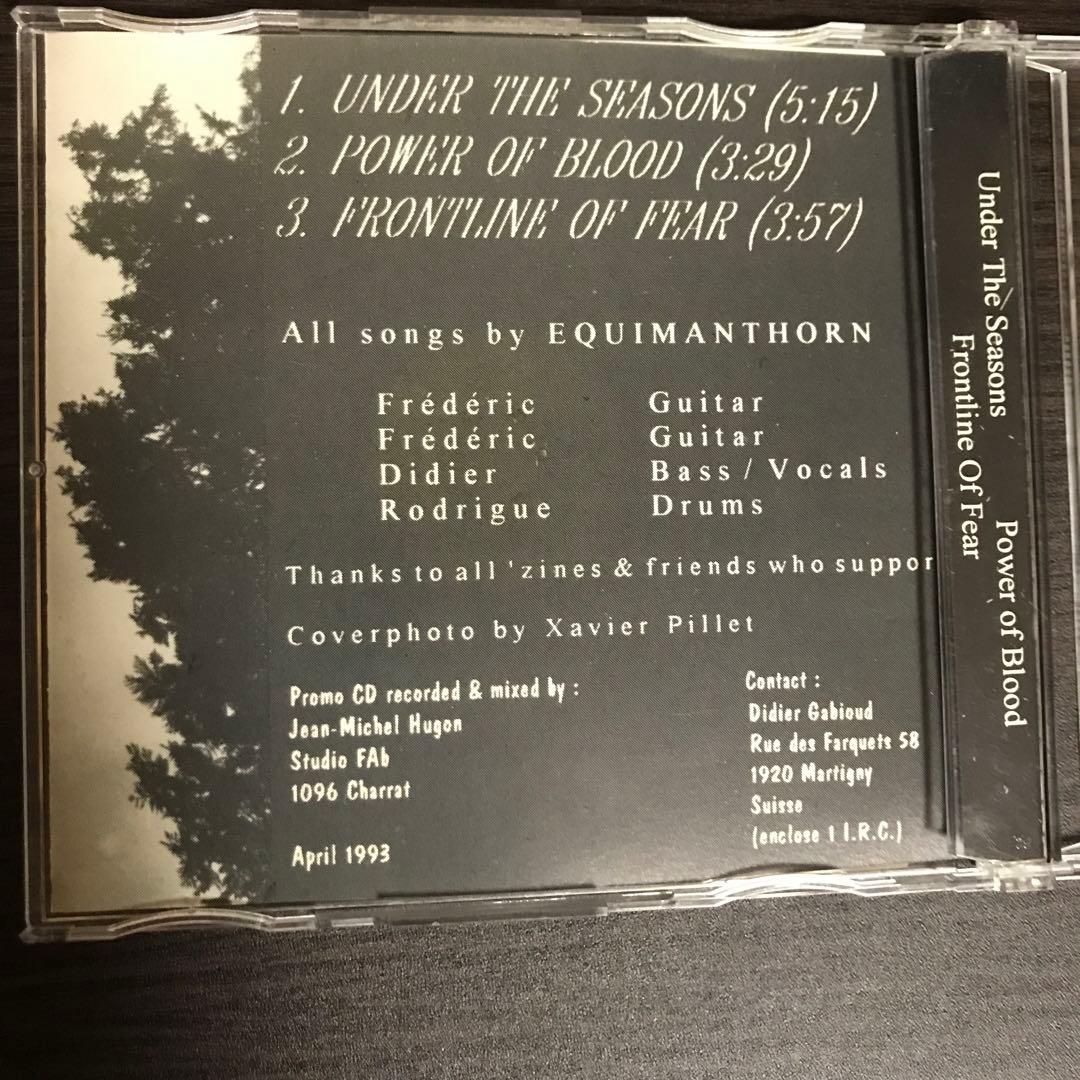 洋楽 Equimanthorn/ under the seasons