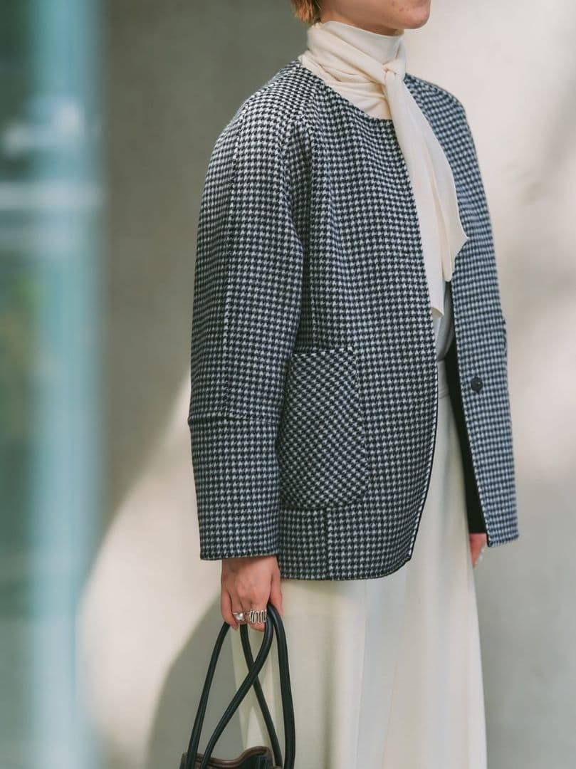 スーパーダブルフェイス 2WAYコクーンコート