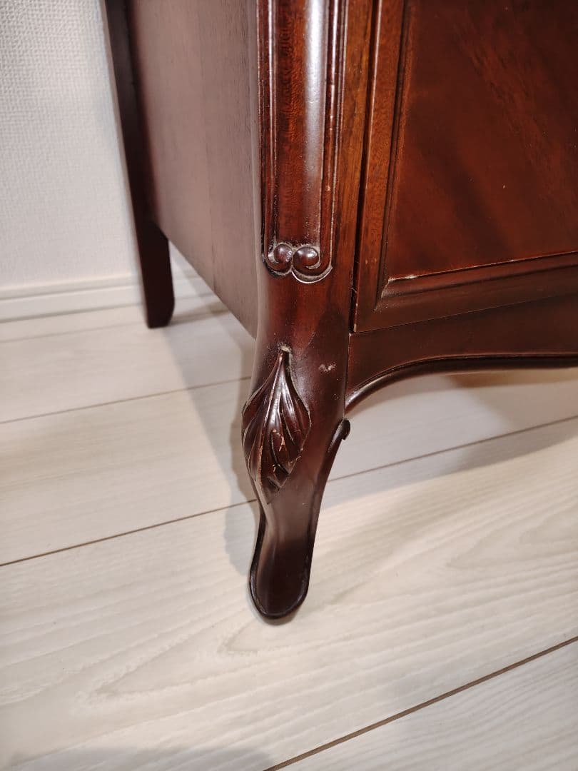 東海家具 5段チェスト ブラウン