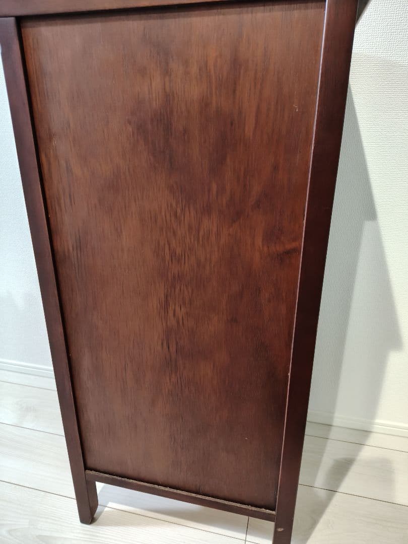 東海家具 5段チェスト ブラウン