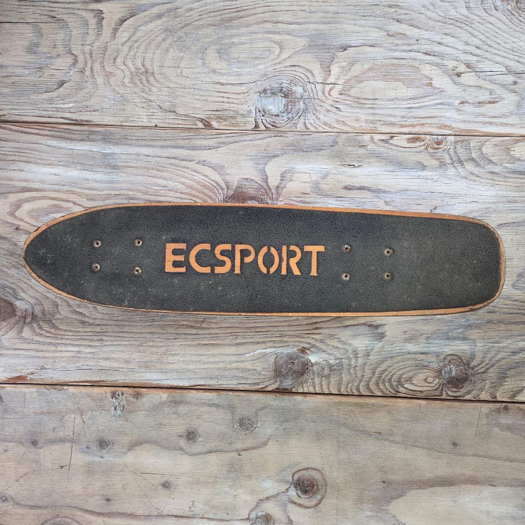 【希少】70s 80sヴィンテージ ECSPORT スケートボードレトロ 当時物
