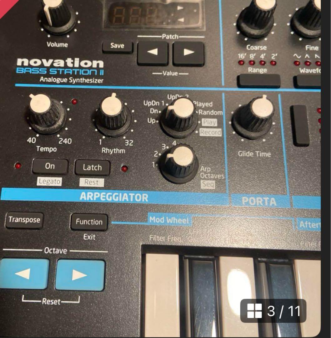 鍵盤楽器 Bass Station II NOVATION