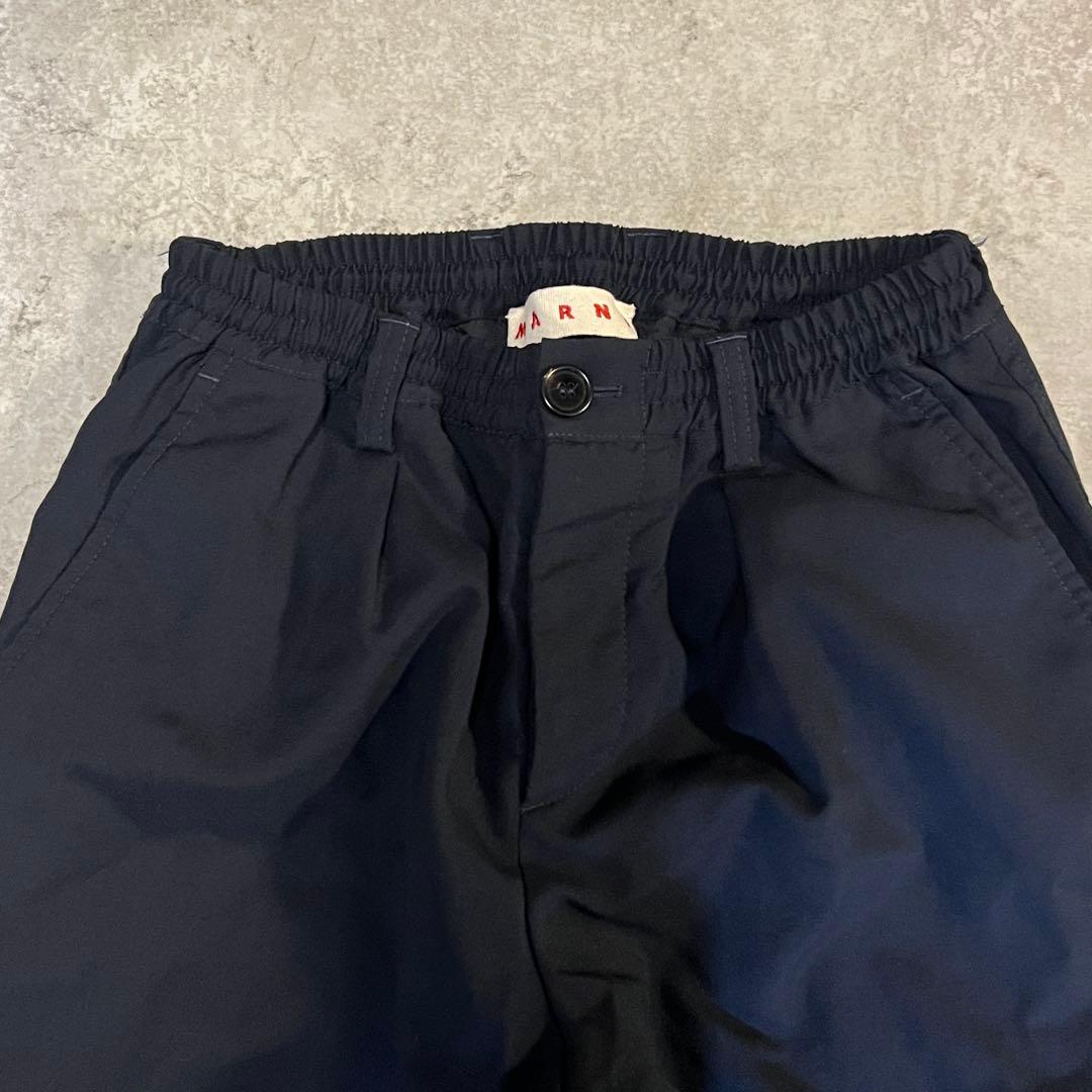 MARNI 23SS テーパード スラックス Navy 44 マルニ