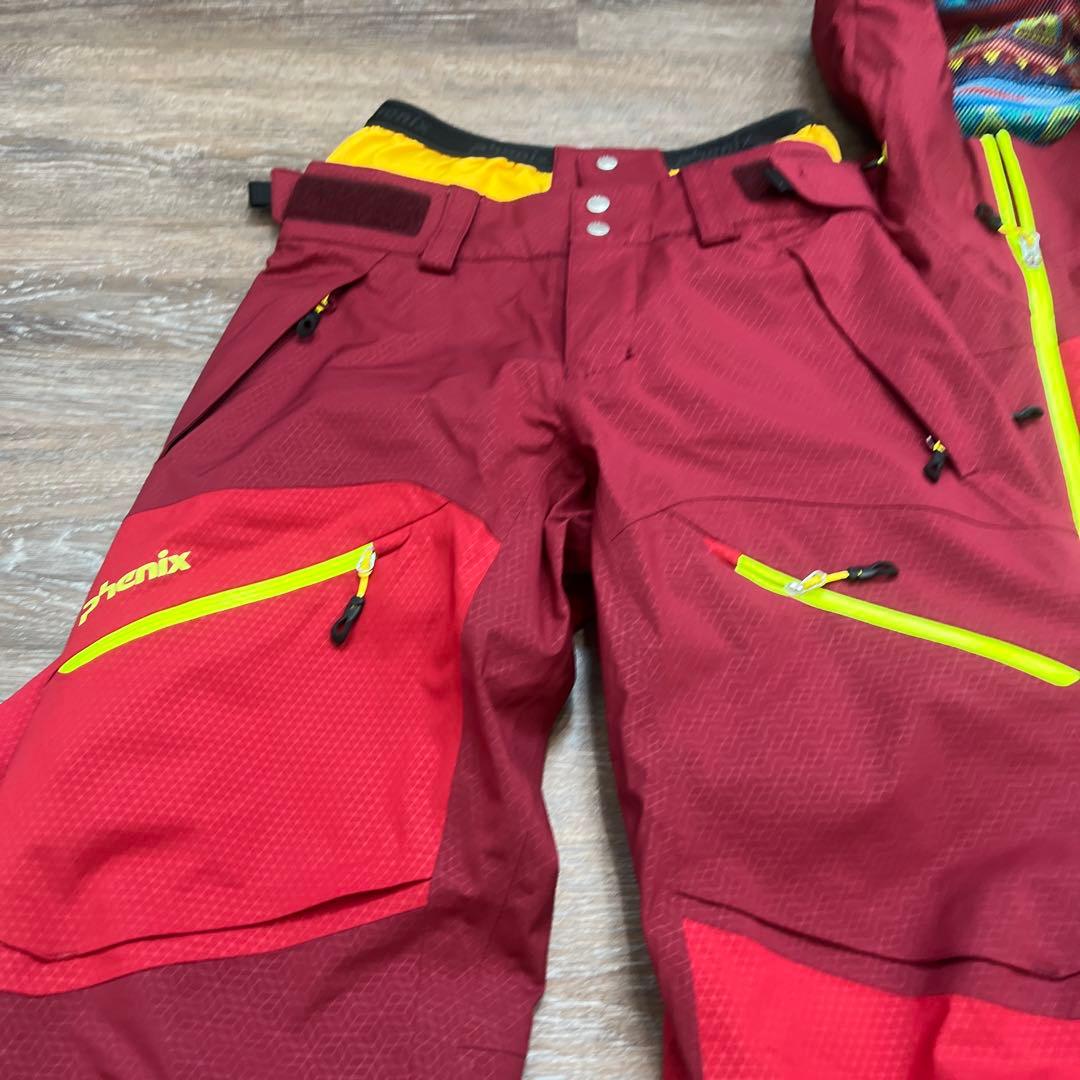 フェニックス メンズ　セットアップ　上下　スキーウェア　S 男性