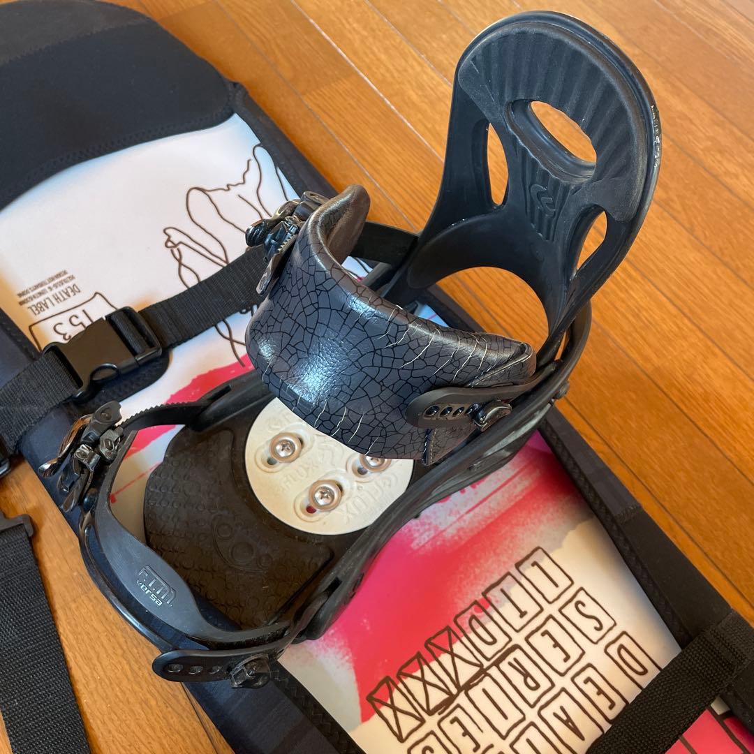 PIRATE スノーボード & DEATH LABEL バインディング　シューズ