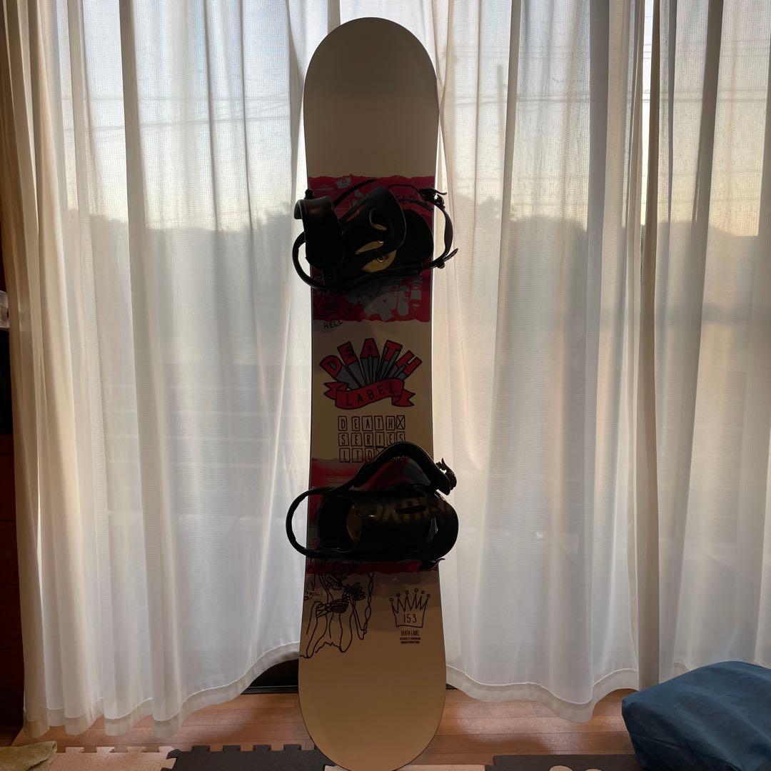 PIRATE スノーボード & DEATH LABEL バインディング　シューズ