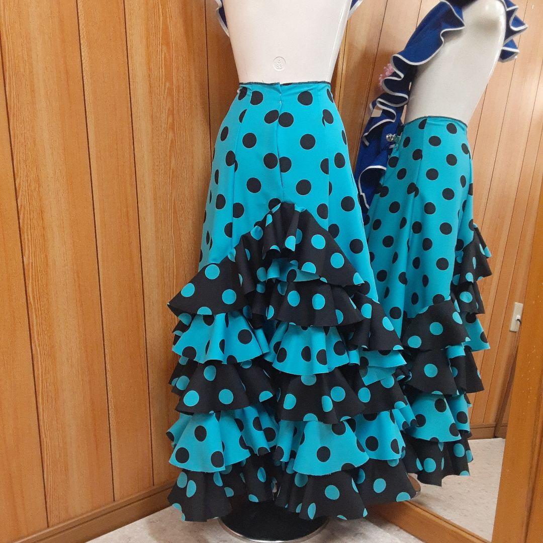 フラメンコ衣装　☆ファルダのみ　＊ピキージョ在庫切れのため付きません＊