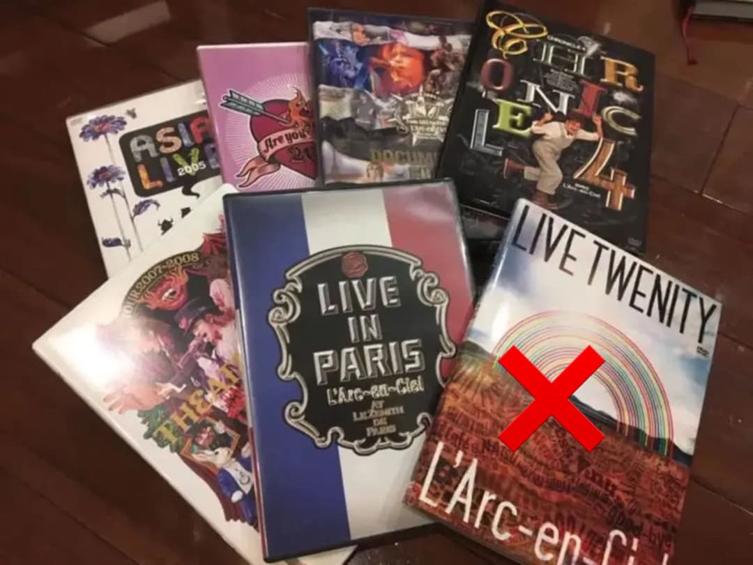 L'Arc-en-Ciel Live DVD 7枚セット　ラルクアンシエル