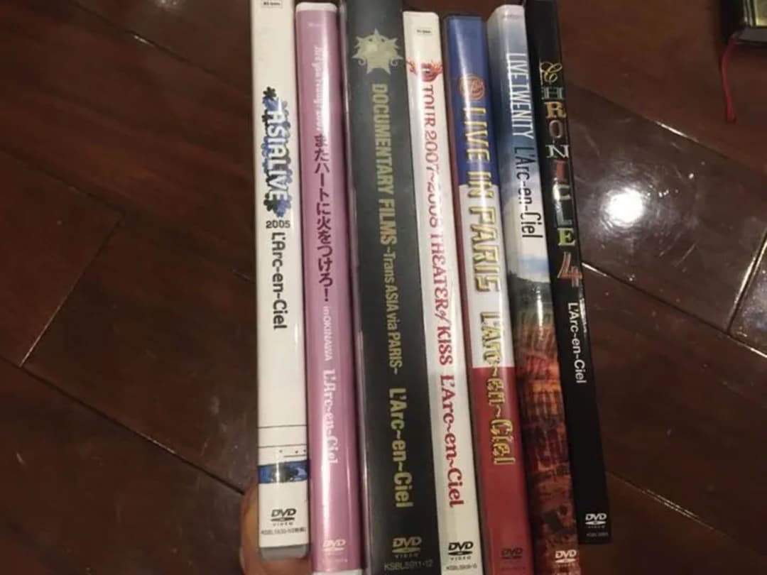 L'Arc-en-Ciel Live DVD 7枚セット　ラルクアンシエル