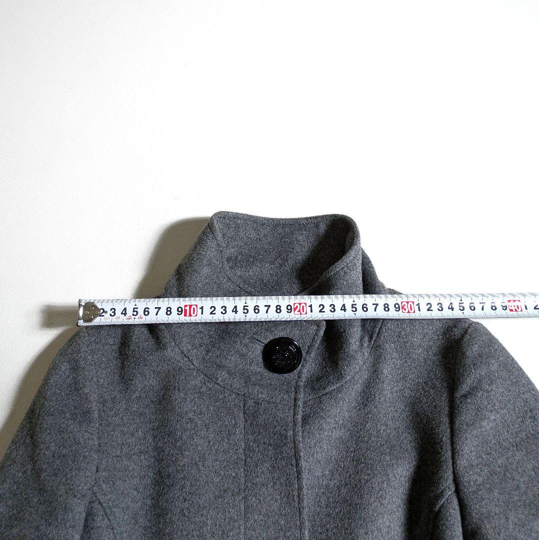 ルイルエブティック／きれいめフィット&フレアバックリボン ウールコート