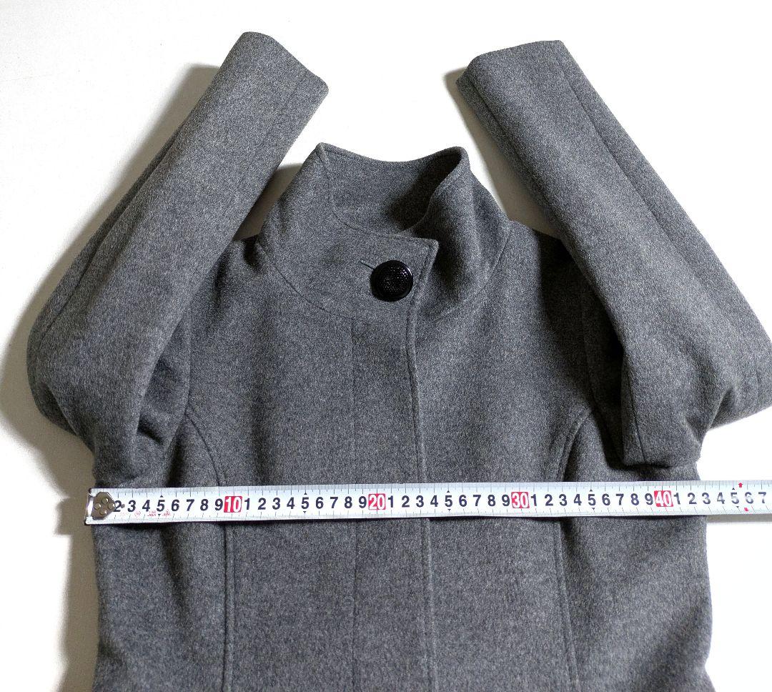 ルイルエブティック／きれいめフィット&フレアバックリボン ウールコート