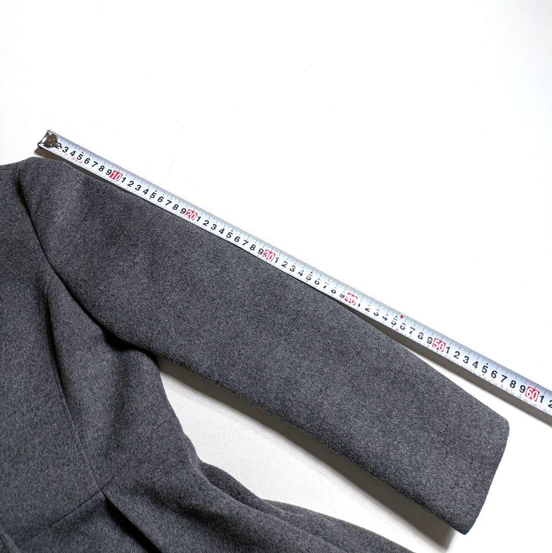 ルイルエブティック／きれいめフィット&フレアバックリボン ウールコート