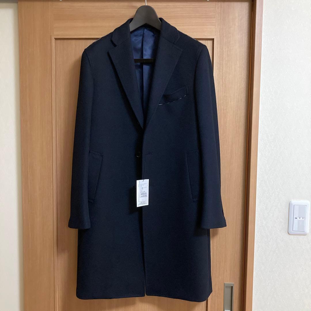 【新品未使用】トゥモローランド　ウールカシミアビーバー　チェスターコート