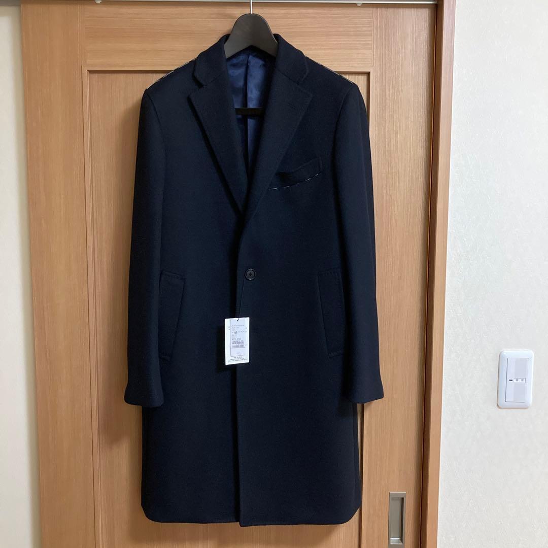 【新品未使用】トゥモローランド　ウールカシミアビーバー　チェスターコート