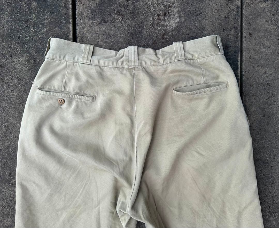 60s U.S. army chino trousers 米軍 チノパン
