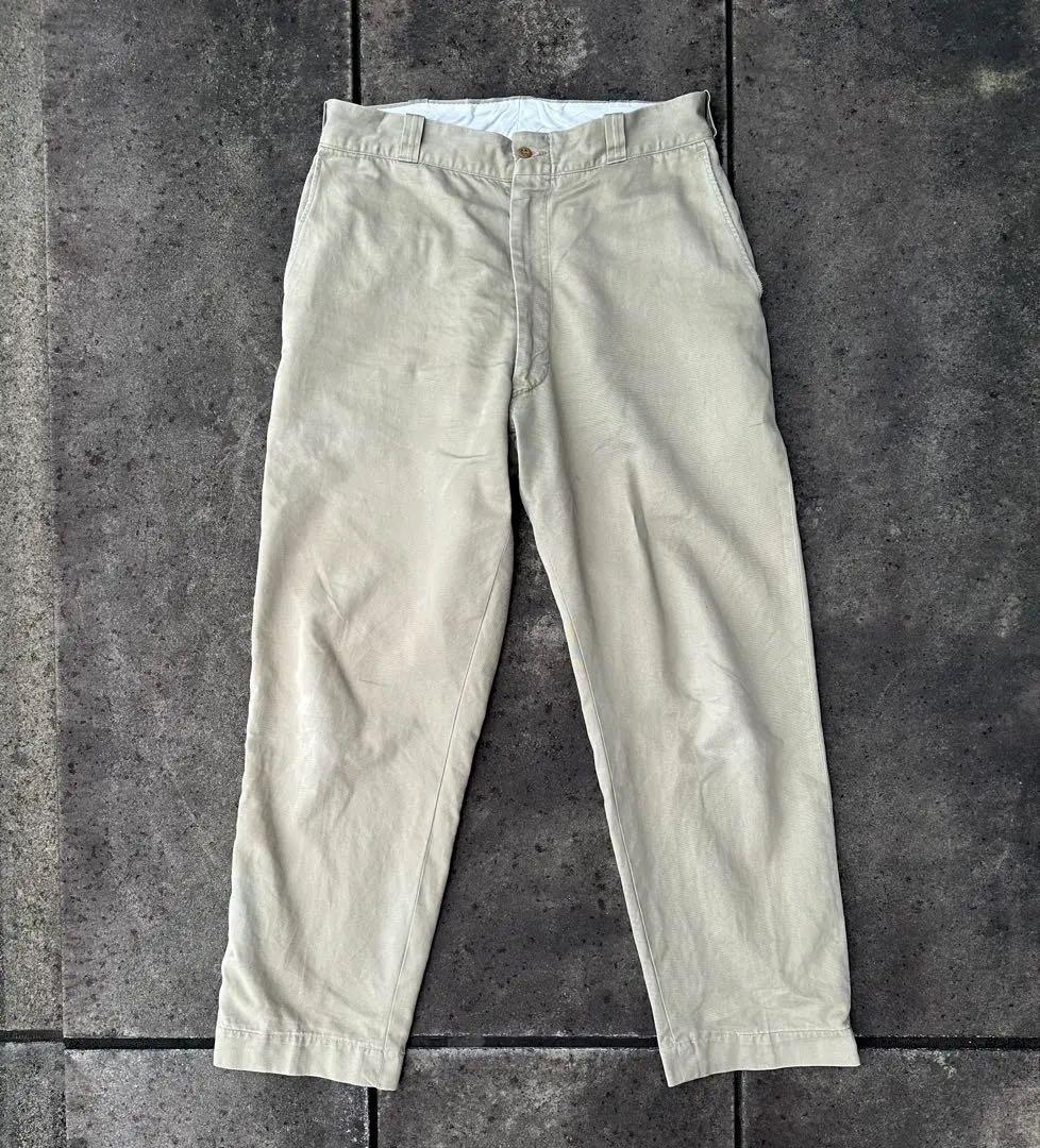 60s U.S. army chino trousers 米軍 チノパン