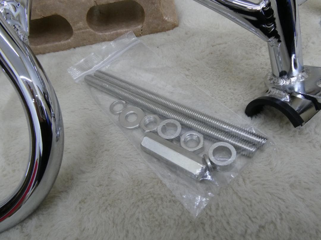 ＣＢ４００ＳＦカスタム　エンジンガード　メッキ/ NC31 NC39 NC42